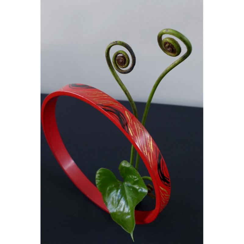 Cercles rouges avec Boel Cercles rouges avec Boel