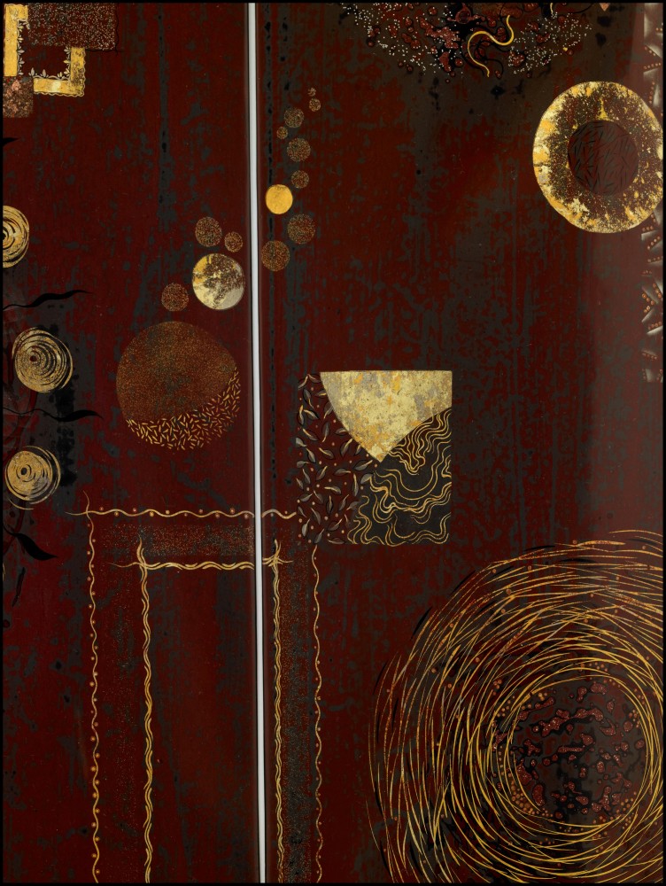 Grise et bordeaux Grise et bordeaux